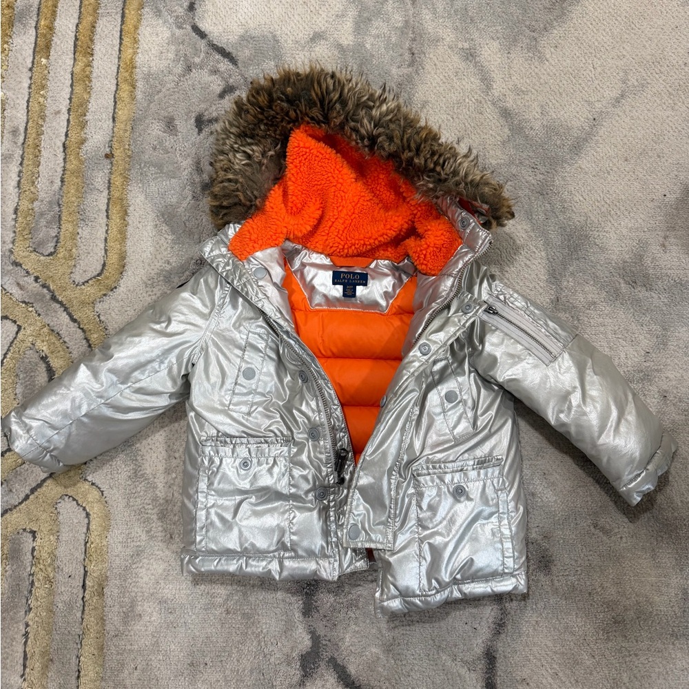 Toddler POLO Ralph Lauren double lined jacket size 2T